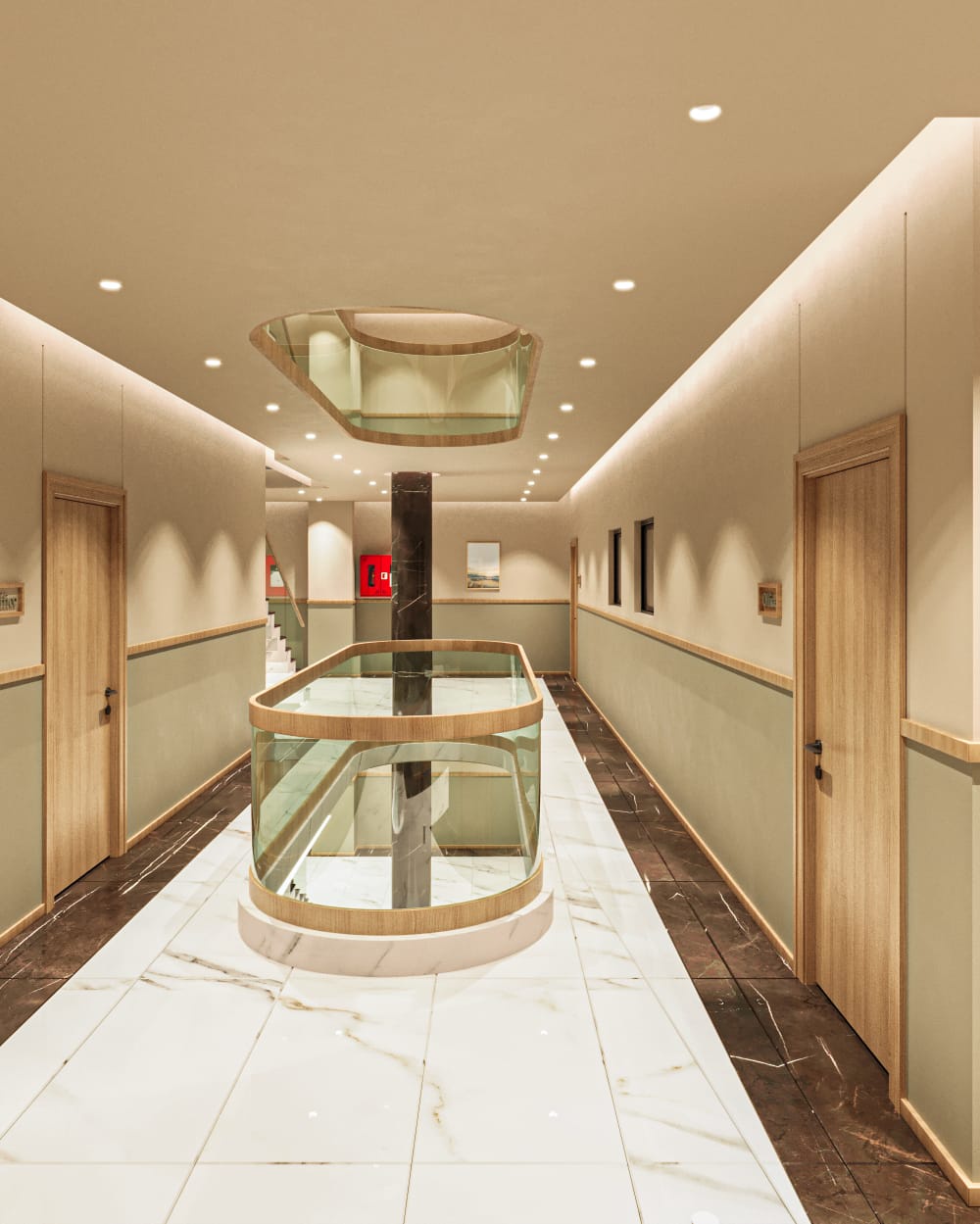 Luxury Corridor Design - After